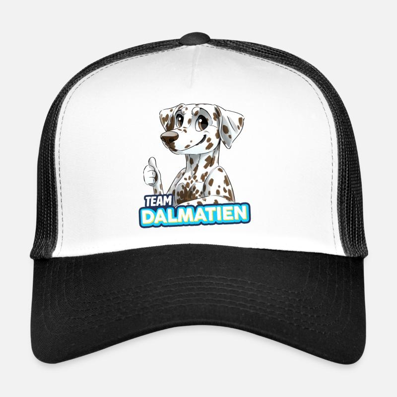 TEAM Dalmatien - marron Casquette trucker 
