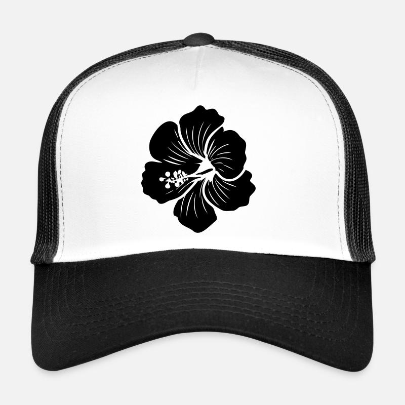 Hibiscus Flower – Symbol Icon (SVG) Colours Trucker Cap