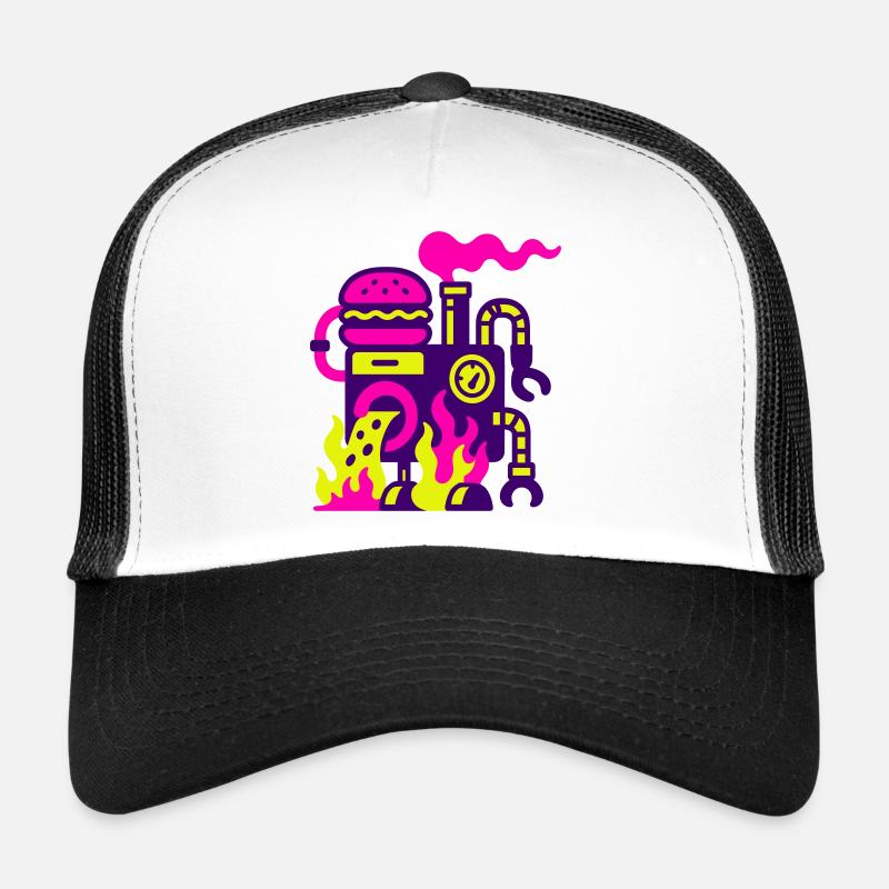 Burger Maschine Trucker Cap