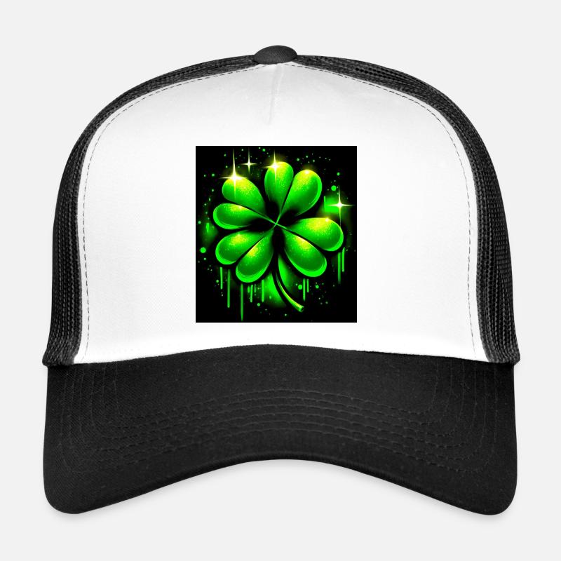 Vierblättriges Kleeblatt Trucker Cap