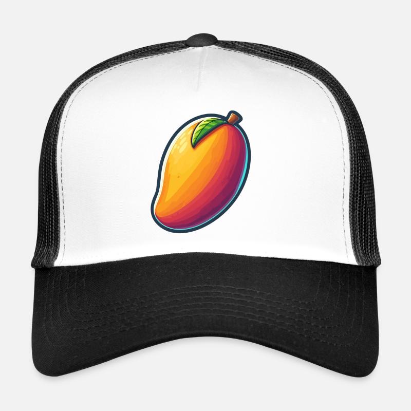 Design Mango Vibrant Abstract Trucker Cap