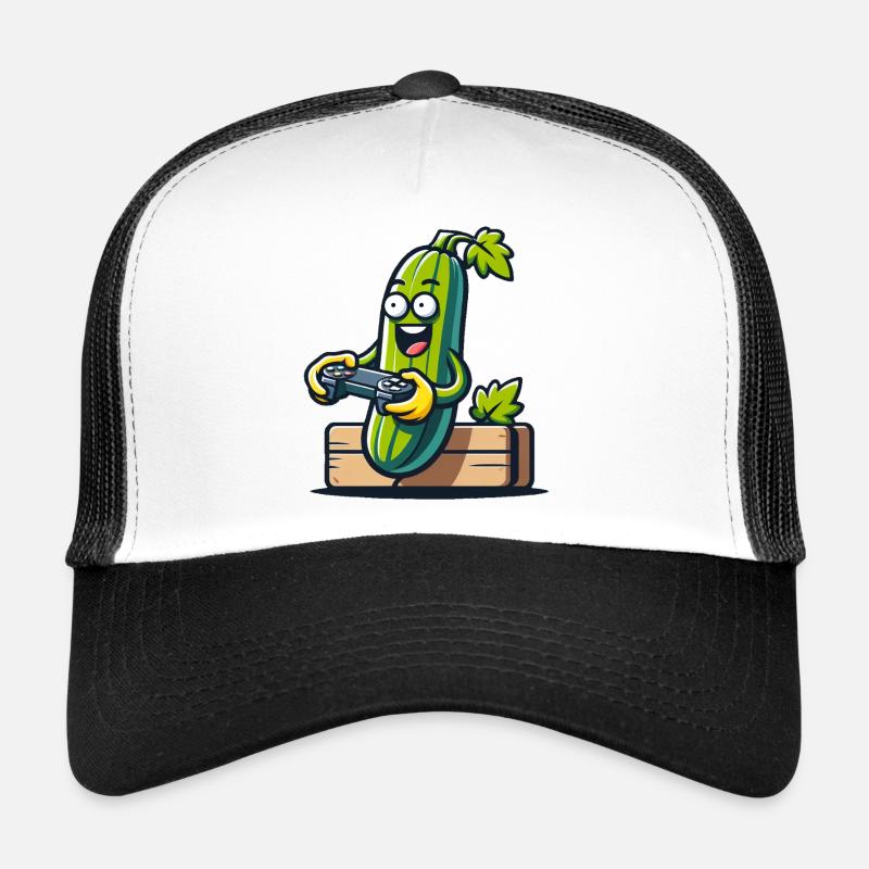 Gamer Zucchini Trucker Cap