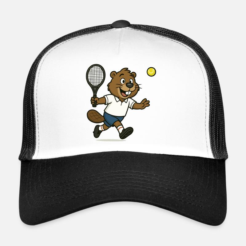 biber-tennis-comic Trucker Cap
