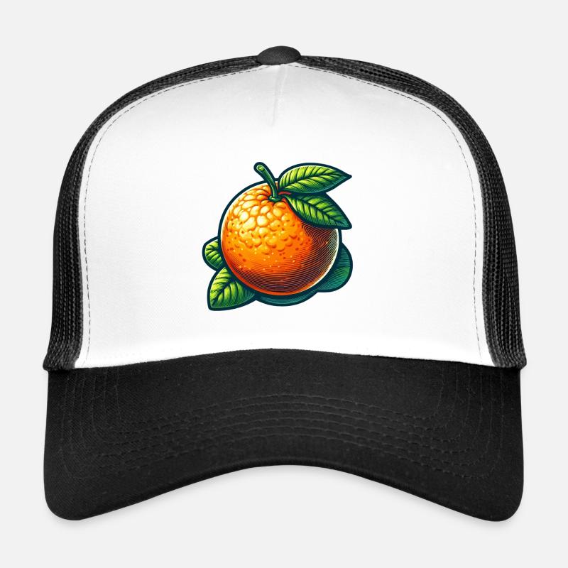 Agrume Texturé Nature Casquette trucker 