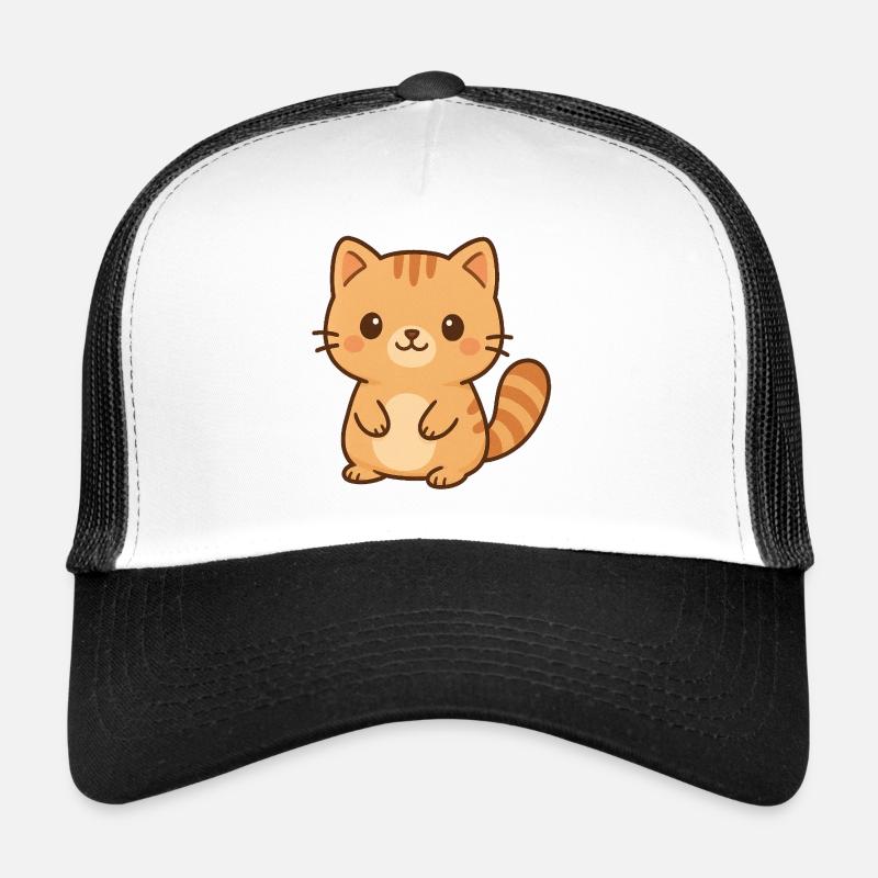 Niedliche Kätzchen Illustration Trucker Cap