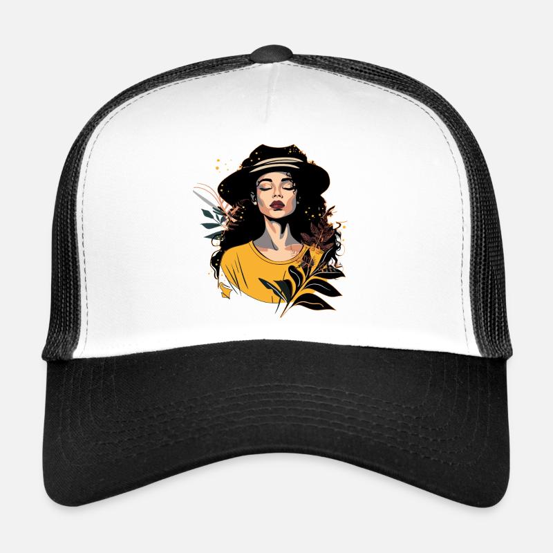 Frauengesicht Trucker Cap