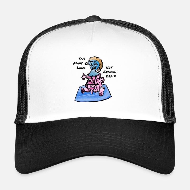 Too Many Legs, Not Enough Brain Trucker Cap