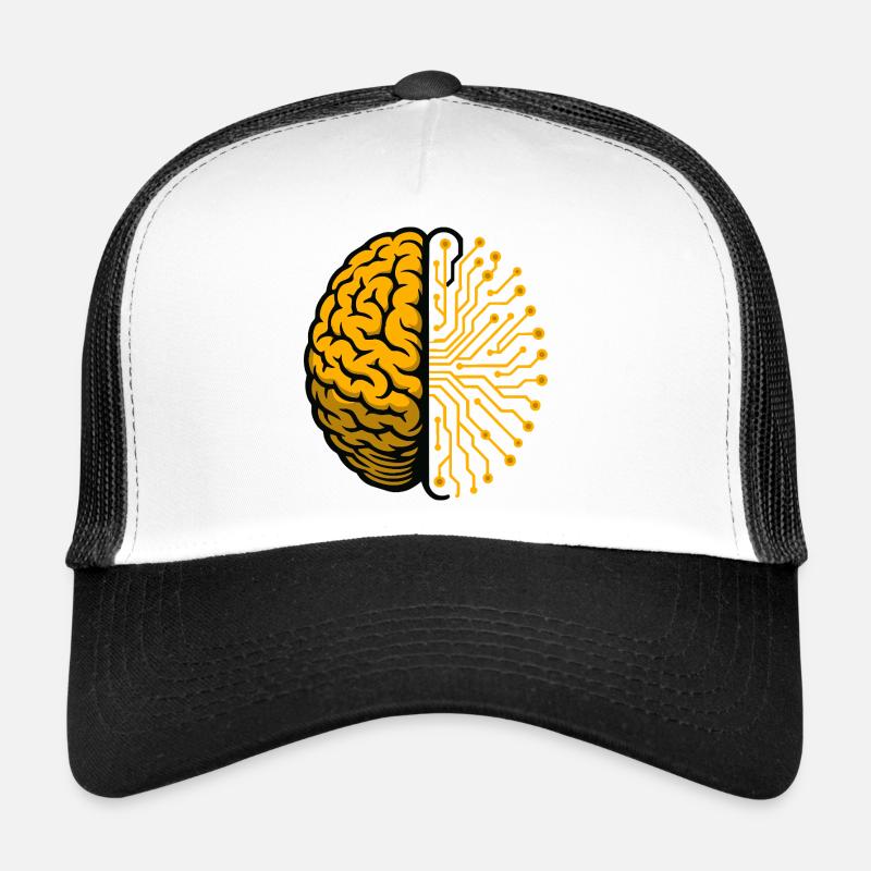 Brain and Circuits AI Trucker Cap
