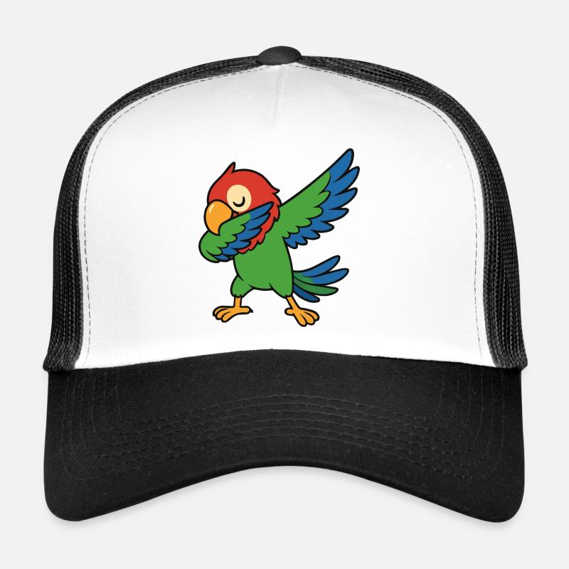 Bande dessinée Parrot Dabbing Casquette trucker 