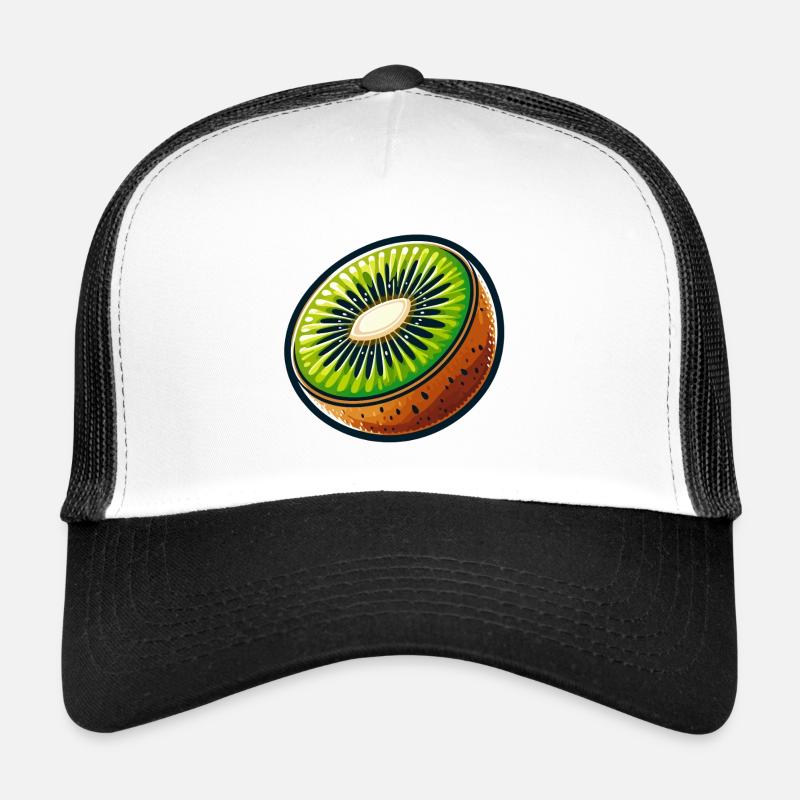 Helle Kiwi-Scheibe Trucker Cap