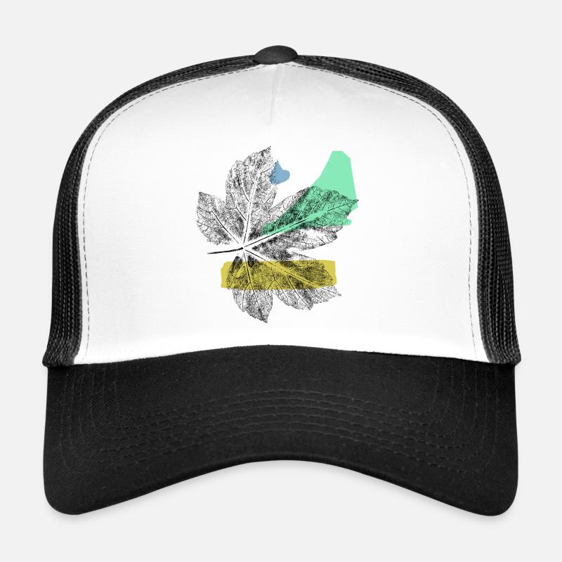 Leaf Maple - Abstrake Art Trucker Cap