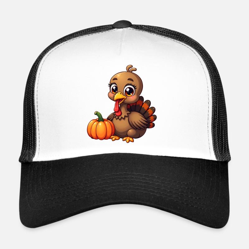 Bébé dinde de Thanksgiving Casquette trucker 