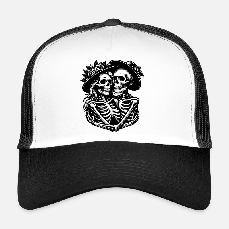 Paar des Grauens - Trucker Cap - Weiß/Schwarz
