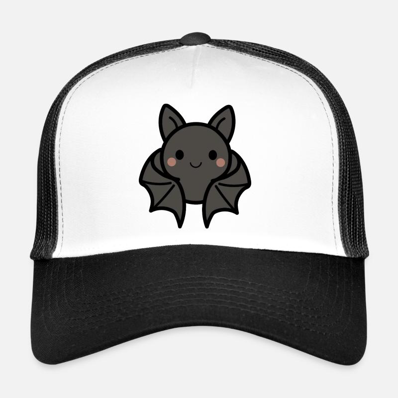 Cute Bat - Trucker Cap - white/black