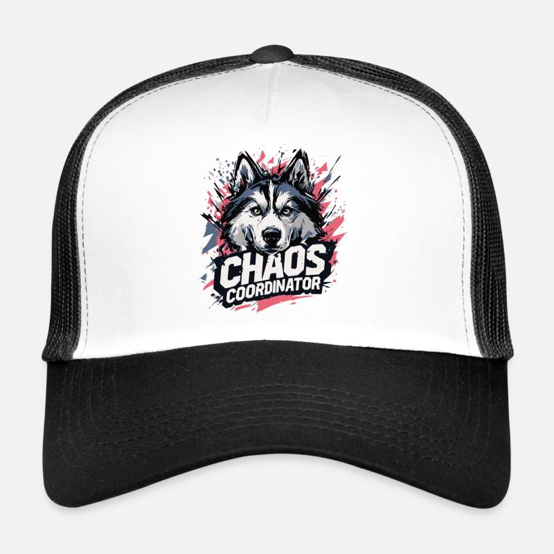 Coordinateur du Chaos - Drôle de Dicton Husky Casquette trucker 