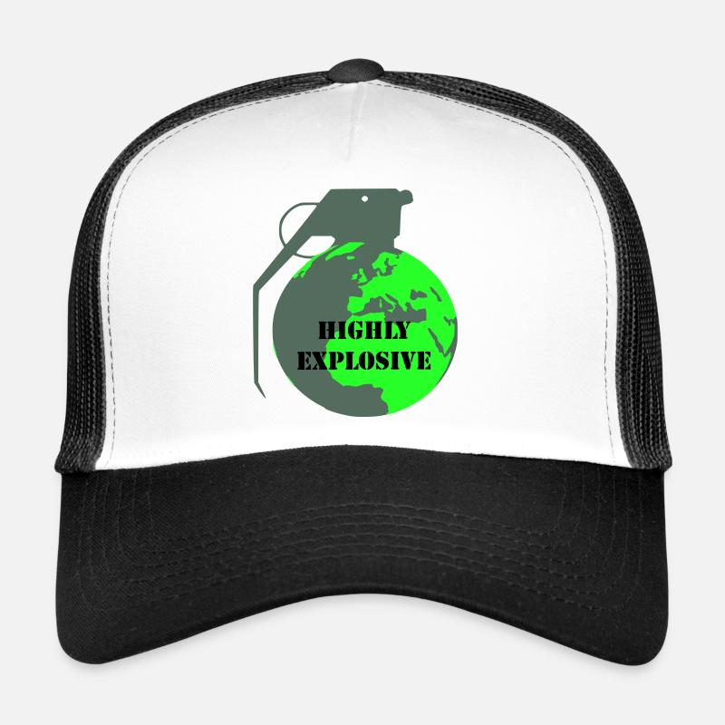 Terre explosive  Casquette trucker 