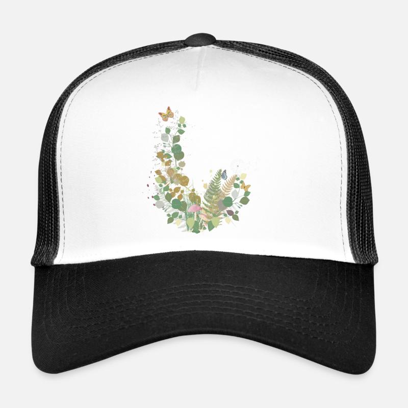 Enchanting forest edge scene with delicate details Trucker Cap