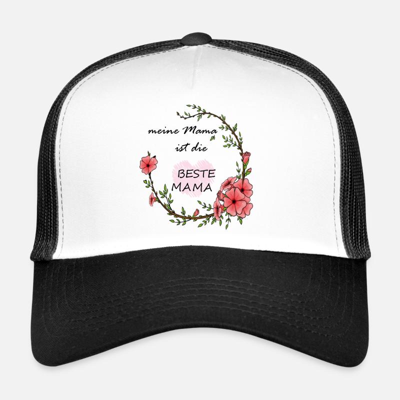 Beste Mama Herz Trucker Cap