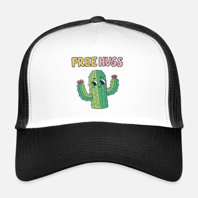 Cactus Câlins Free Hugs Casquette trucker 