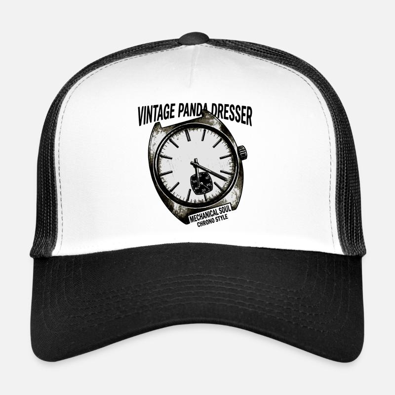 Graphisme de montre chrono vintage Casquette trucker 