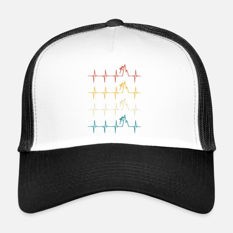 Kletternder Herzschlag-Kletterer Trucker Cap