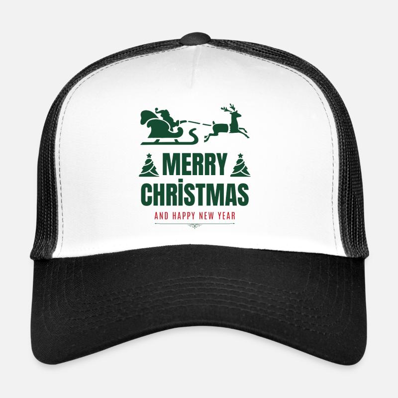 Merry Christmas – Festive Design Trucker Cap