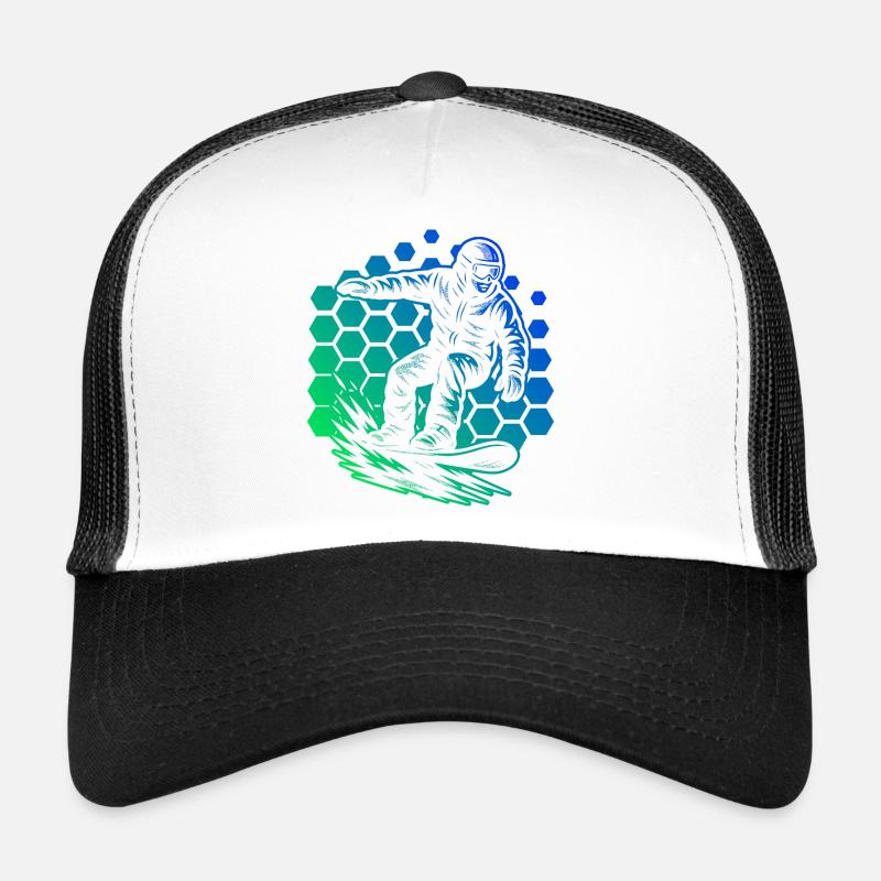 Snowboard parfait pour tous les snowboards Casquette trucker 