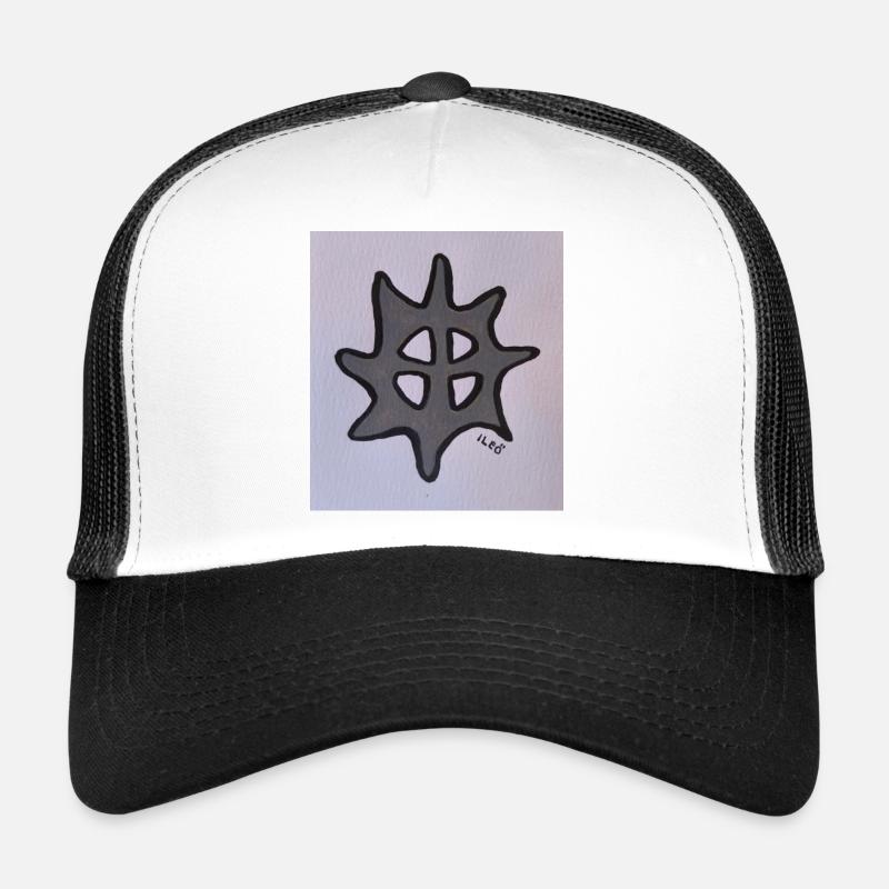 Biejvve - Trucker Cap - Weiß/Schwarz