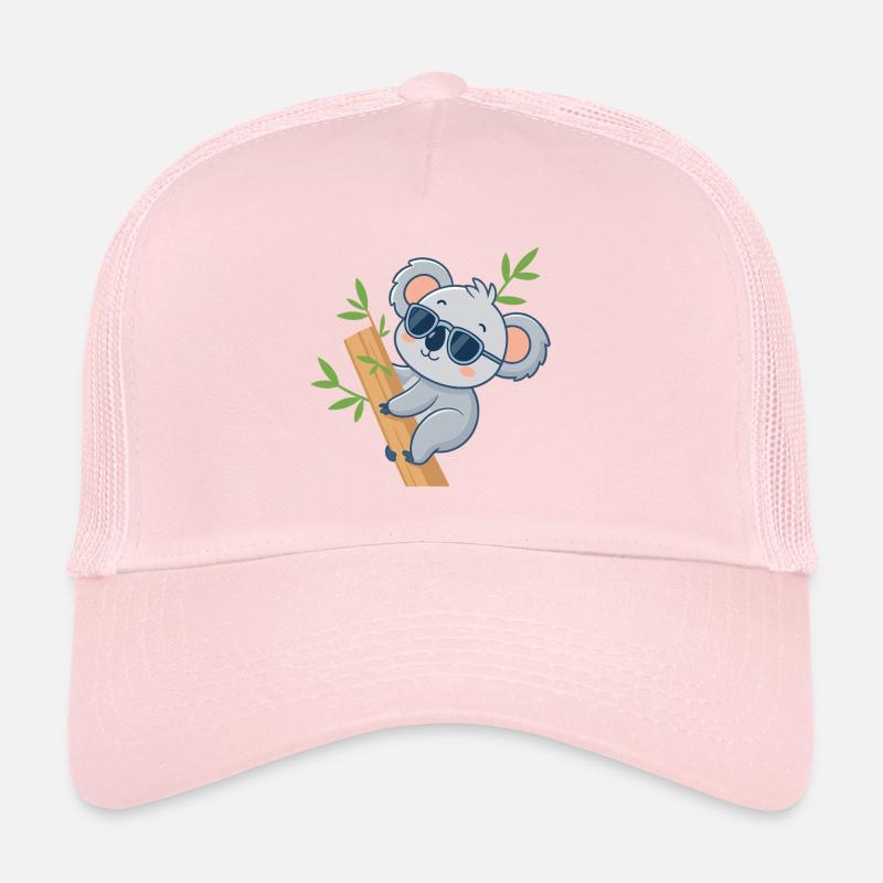 Koala sur Bambou Décontracté Casquette trucker 