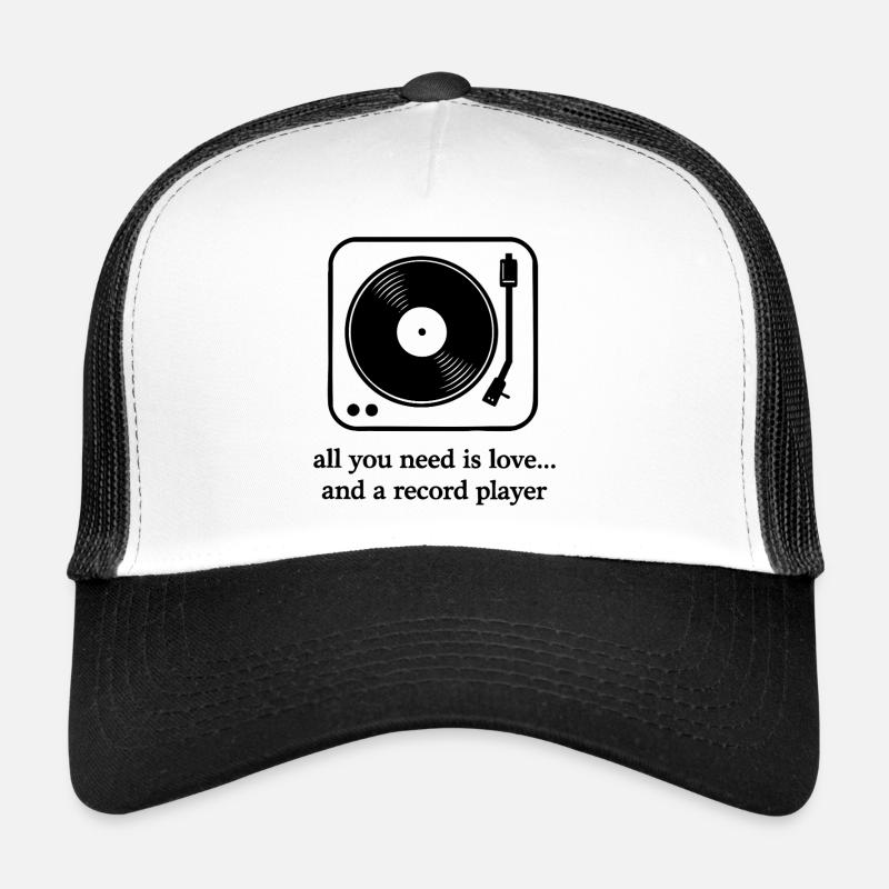 Platines – Love & Vinyl Statement Casquette trucker 