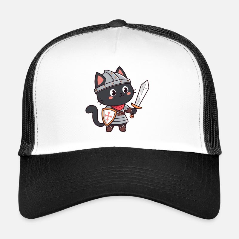 Knight Cat Trucker Cap