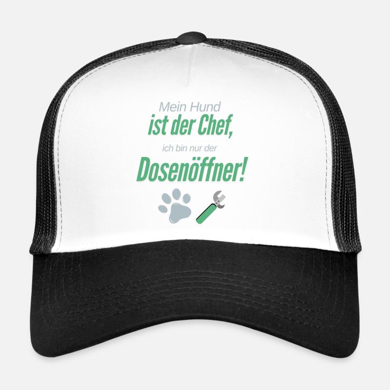 Can opener - Trucker Cap - white/black