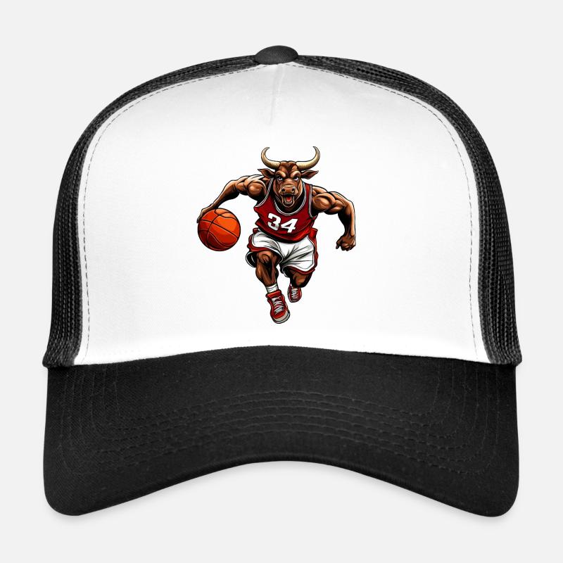 Basketball Stier Trucker Cap