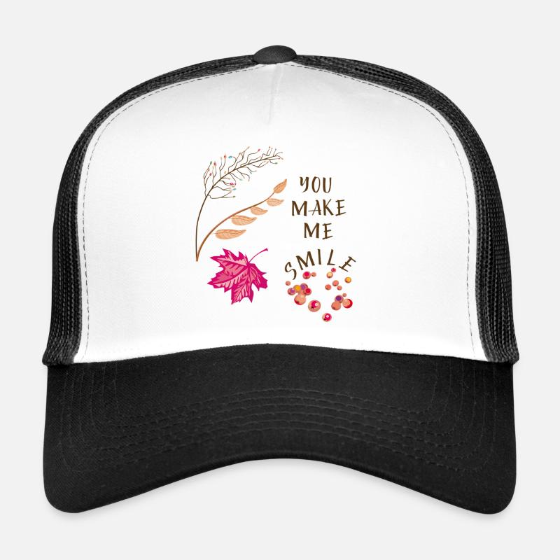 Tu me fais sourire Casquette trucker 