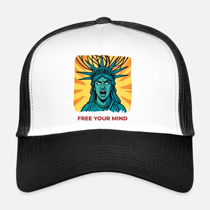FREE YOUR MIND #3 - freedom & rights Casquette trucker 