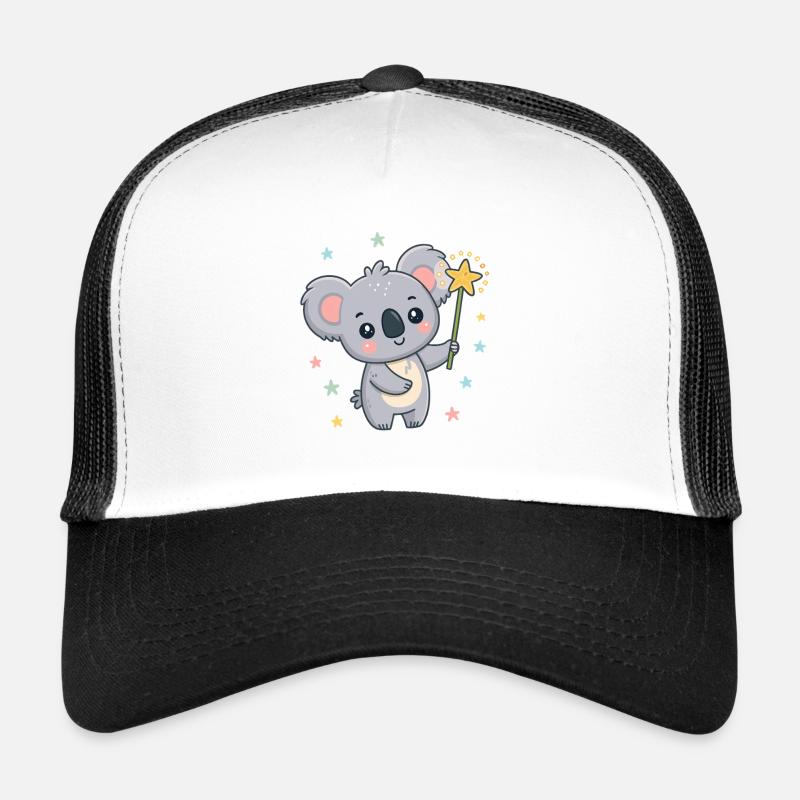Koala Magicien Etoiles Pastel Casquette trucker 