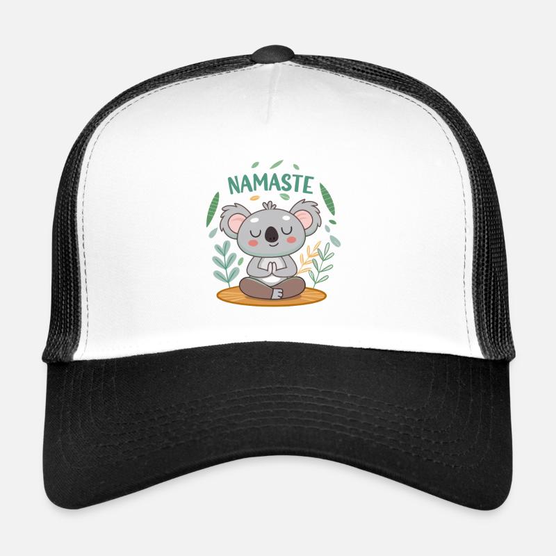 Koala Zen Namaste Casquette trucker 