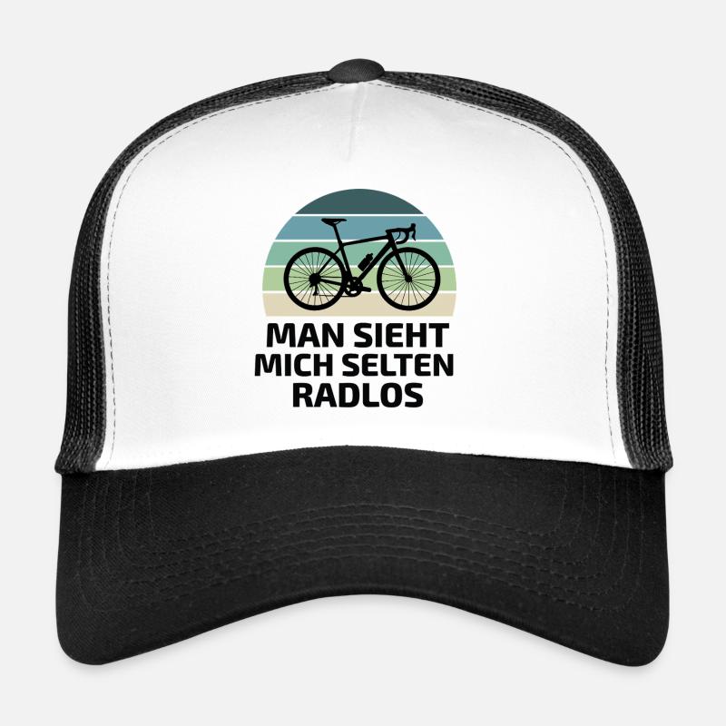 Homme Sieht Mich Selten Cyclisme de route drôle Casquette trucker 