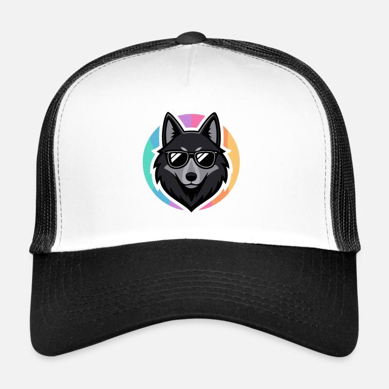 Loup chic lunettes soleil Casquette trucker 