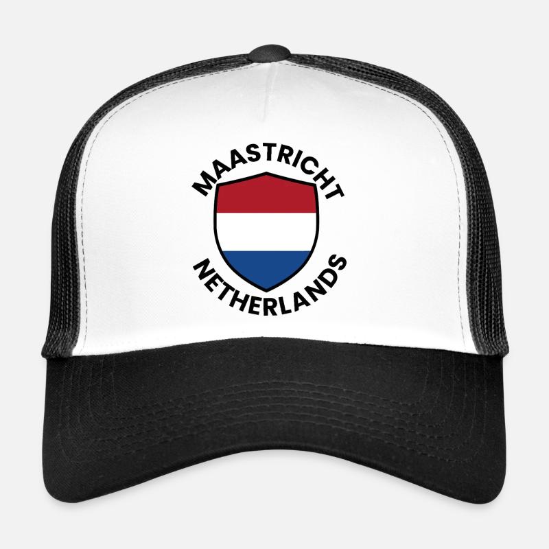 Maastricht Shield Netherlands Flag Trucker Cap