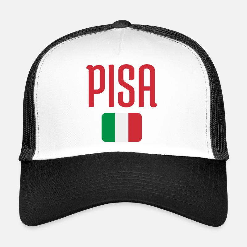 Drapeau italien de Pise Casquette trucker 