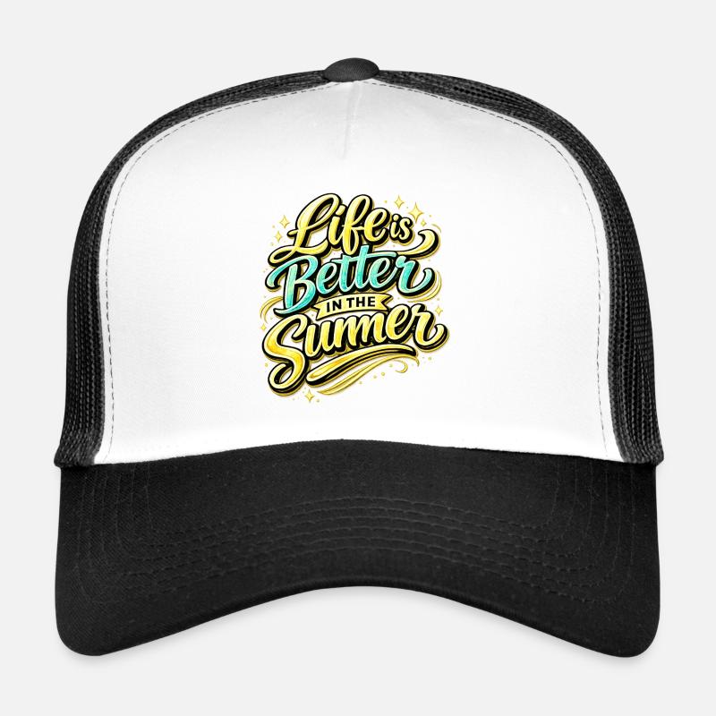Life Is Better In The Summer Trucker Cap