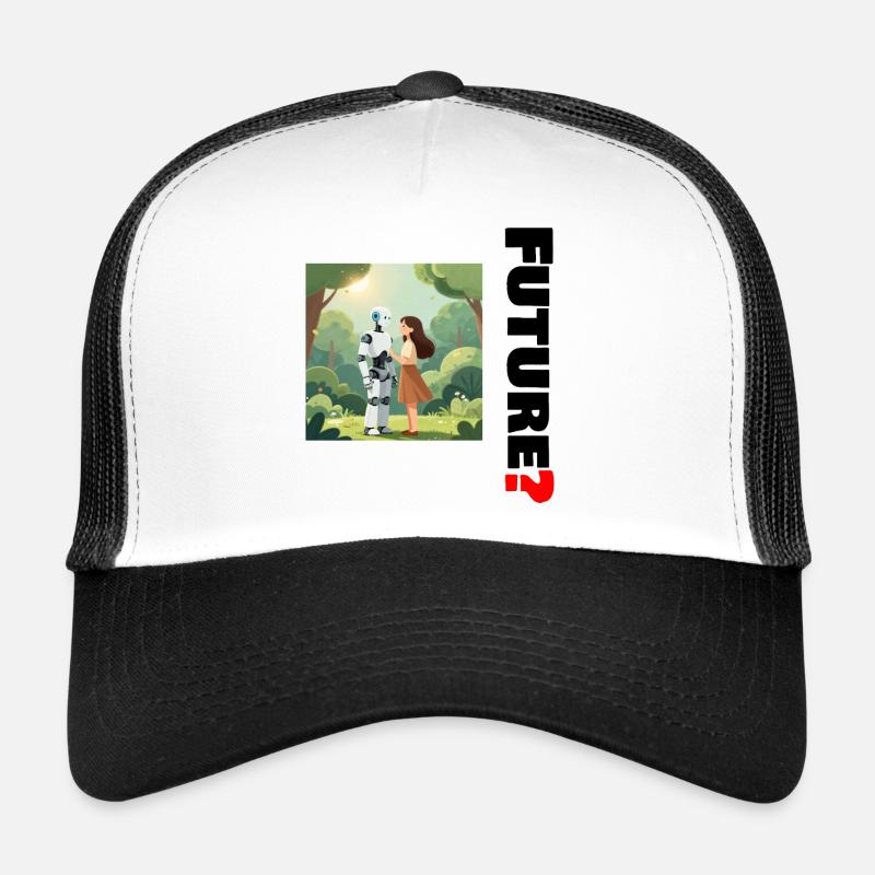 Futur ami dans la forêt Casquette trucker 