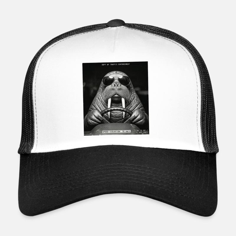 Photo de la caméra de vitesse Walrus Casquette trucker 