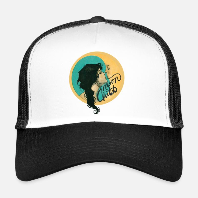 Moonlit Embrace Trucker Cap