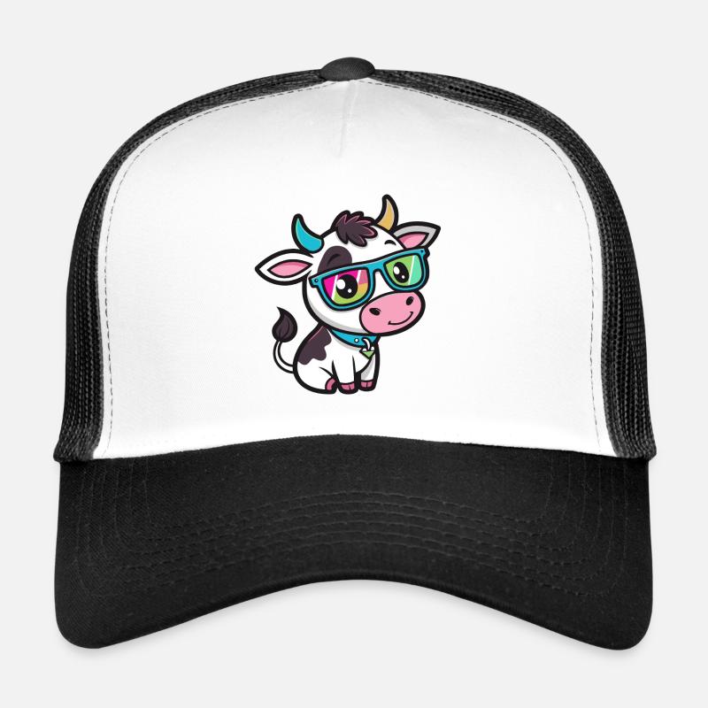 Kuh-Chic-Regenbogengläser Trucker Cap