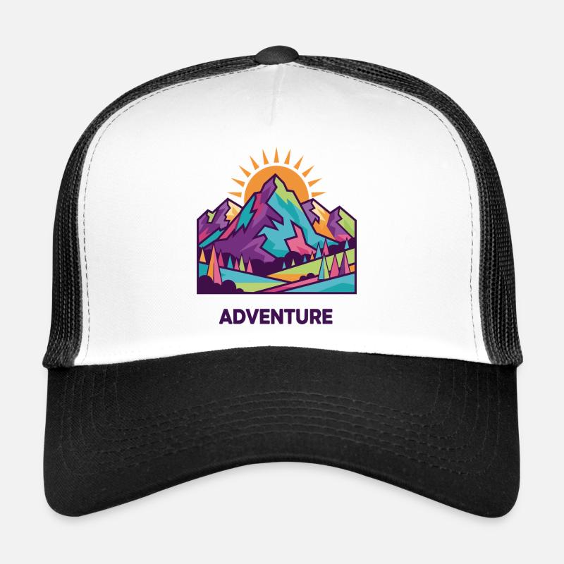 Vivid Summit Adventure Trucker Cap