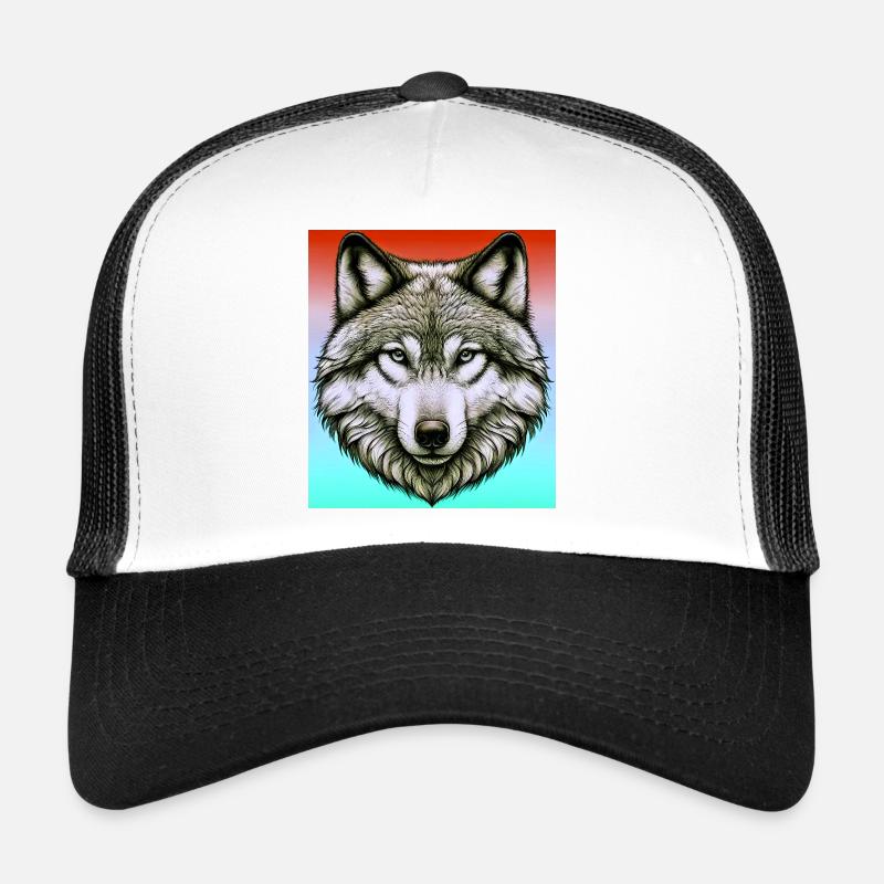 Wolf Trucker Cap