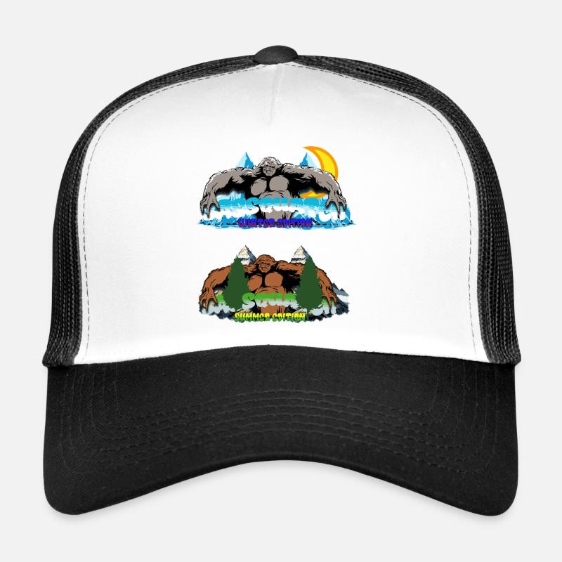 Sasquatch Peaks Édition Hiver et Été Casquette trucker 