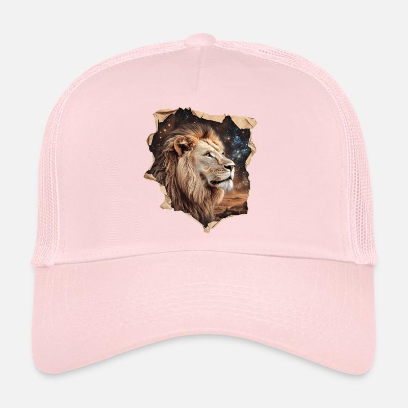 Ciel étoilé Lion Casquette trucker 